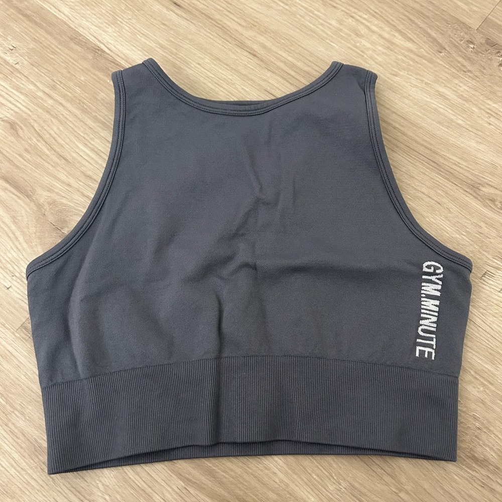 Gym Minute Cropped Workout Shirt